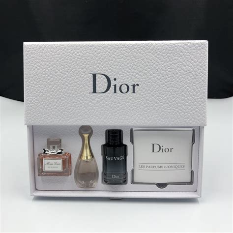 dior gift set perfume|christian dior perfume sampler set.